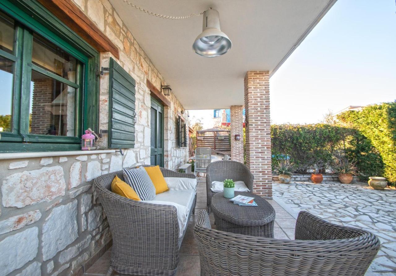 Вилла Valory'S House - The Stone House Василикос Экстерьер фото