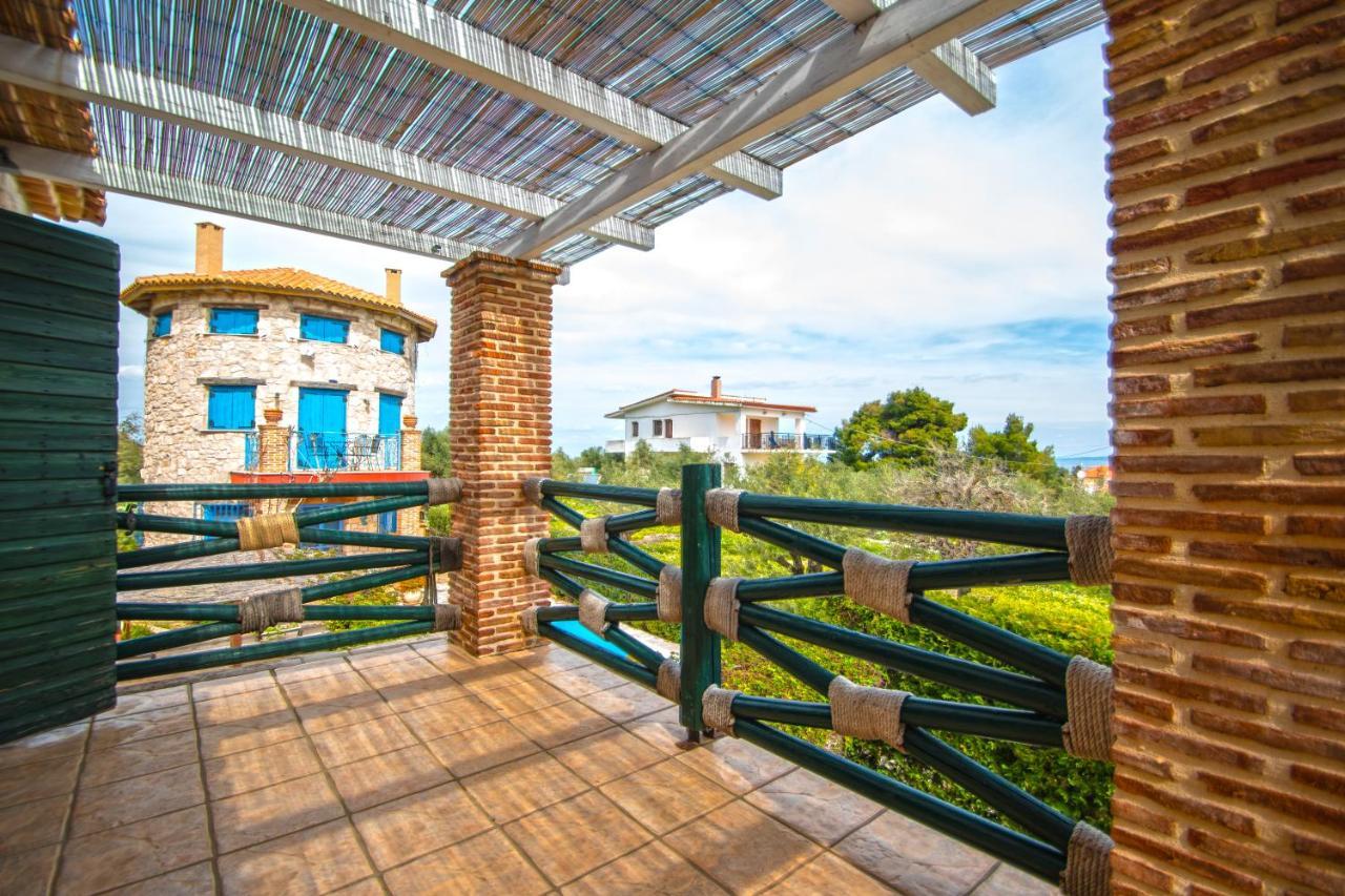 Вилла Valory'S House - The Stone House Василикос Экстерьер фото